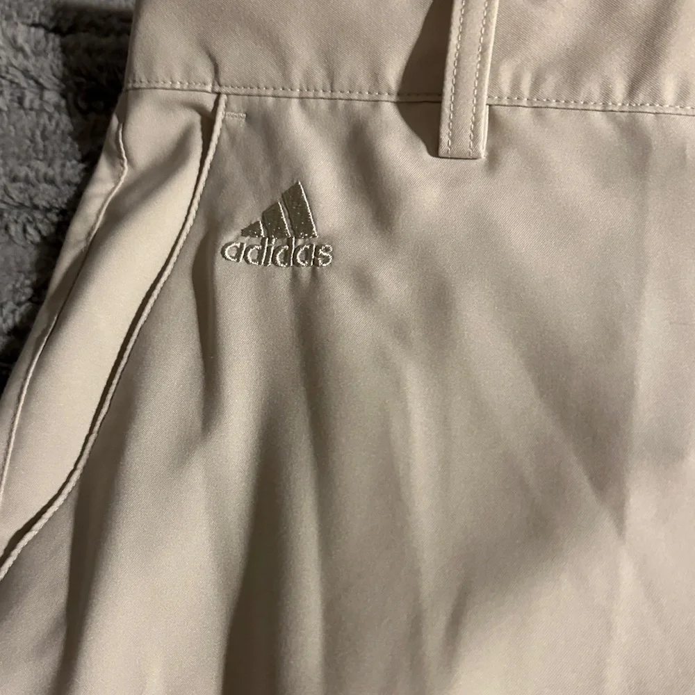 Men’s Adidas Beige Dress Pants